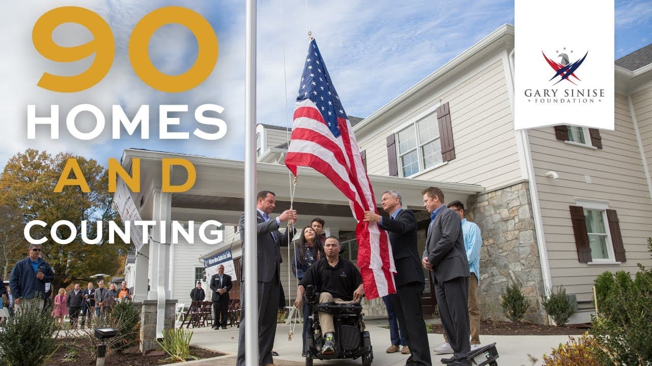 A Decade of Gary Sinise Building Homes for Severely Wounded Heroes